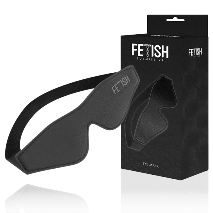 FETISH SUBMISSIVE – MSCARA DE COURO VEGANO COM FORRO DE NOPRENE