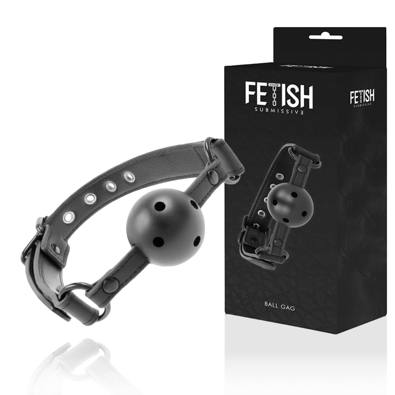FETISH SUBMISSIVE – MORDAÇA VEGANA RESPIRÁVEL