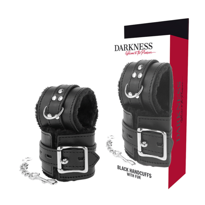 DARKNESS – ALGEMAS BDSM COM FORRO PRETO