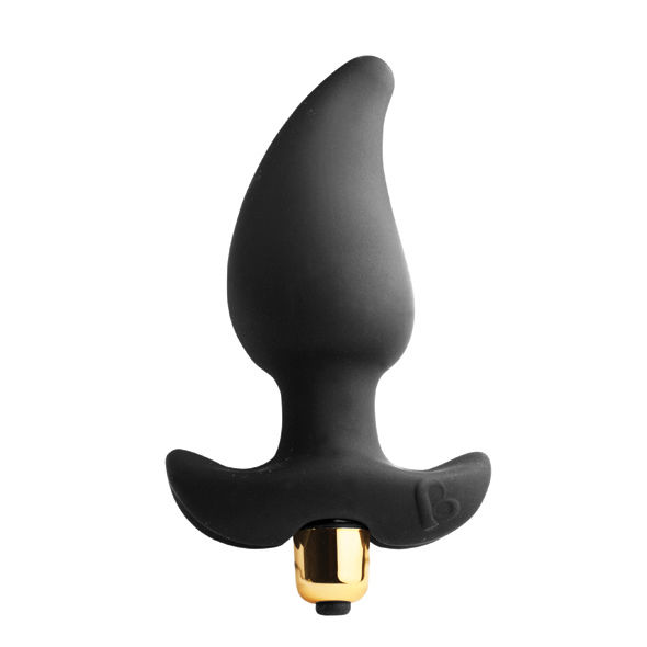 ROCKS-OFF – ESTIMULADOR BUTT QUIVER P-POINT 7 VELOCIDADES PRETO
