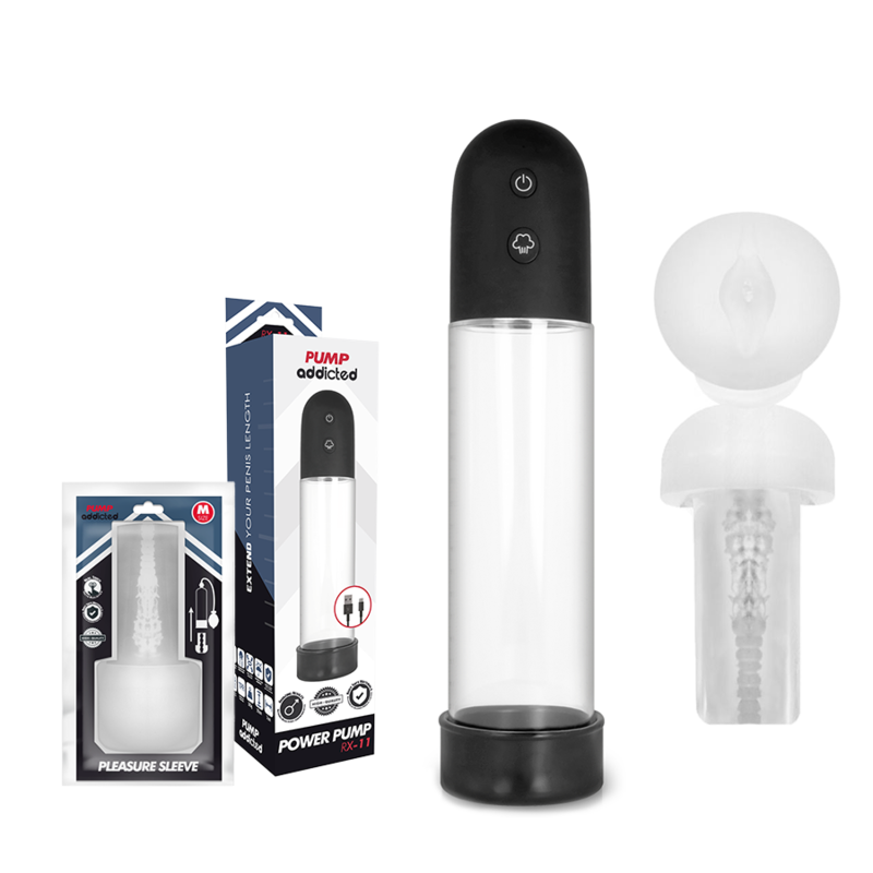 PUMP ADDICTED – RX11 AUTOMÁTICO COM MASTURBADOR
