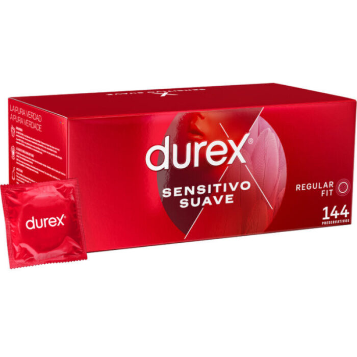 DUREX – SUAVE SENSÍVEL 144 UNIDADES