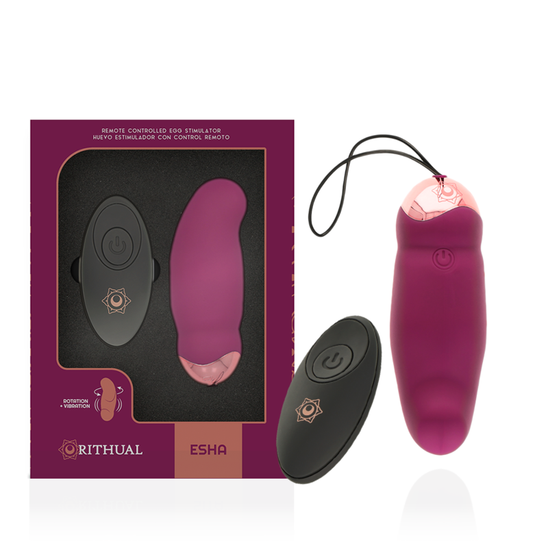 RITHUAL – ESHA OVO SISTEMA DE CONTROLE REMOTO ROTAO + VIBRAO