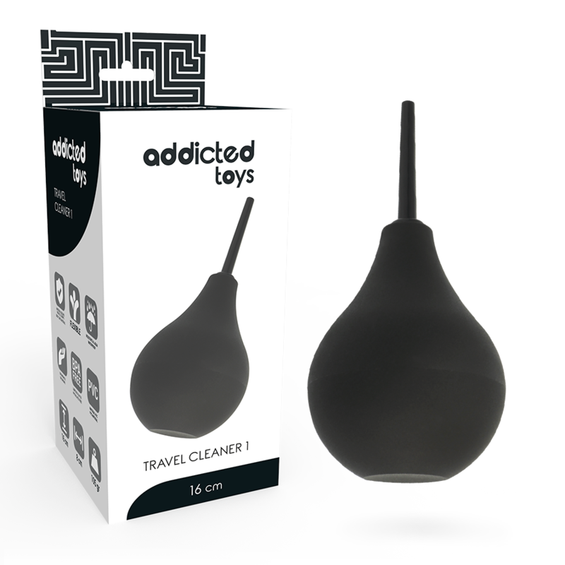 ADDICTED TOYS – ANAL DOUCHE PRETO