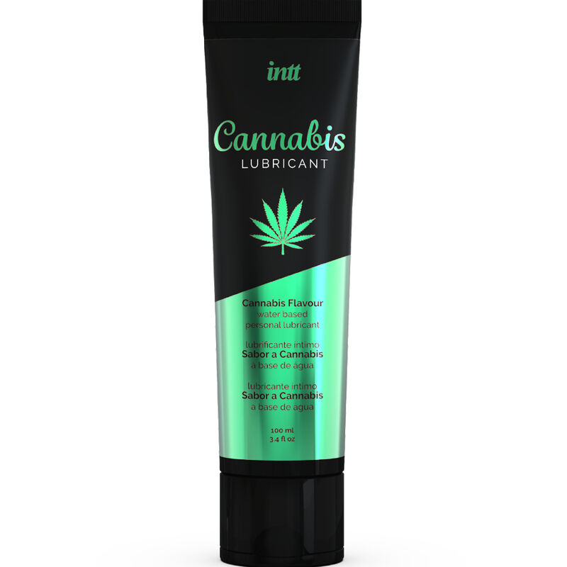INTT LUBRICANTS – LUBRIFICANTE ÍNTIMO À BASE DE ÁGUA COM SABOR DE CANNABIS