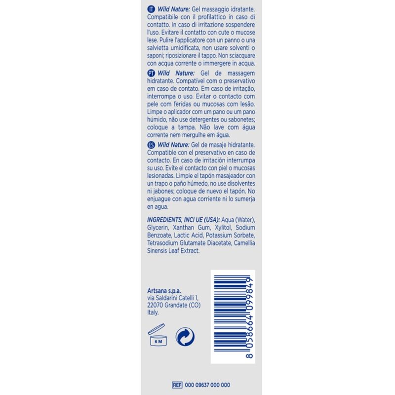 CONTROL – GEL DE MASSAGEM NATUREZA SELVAGEM 3 EM 1 200 ML