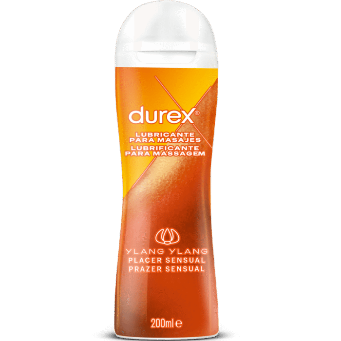 DUREX – MASSAGEM SENSUAL 2 EM 1 YLANG YLANG 200 ML