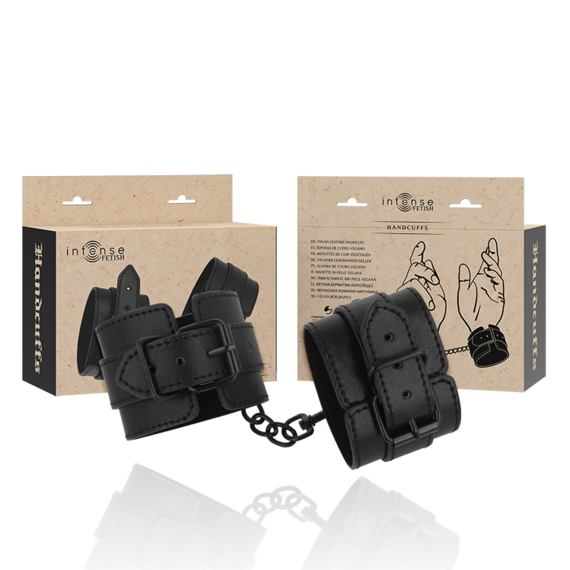 INTENSE – FETISH ALGEMAS DE COURO VEGANO