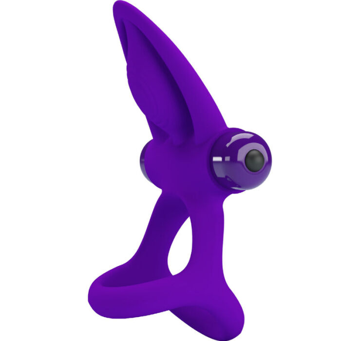 PRETTY LOVE – ANEL VIBRADOR 10 VIBRAÕES LILA SILICONE