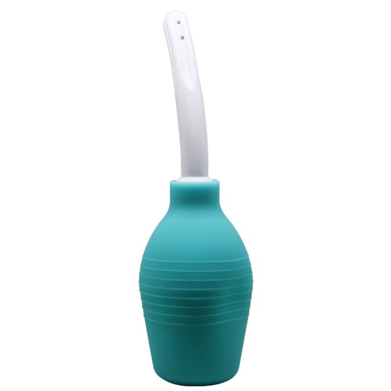 MR PLAY – CHUVEIRO DE BORRACHA ANAL PEAR AZUL