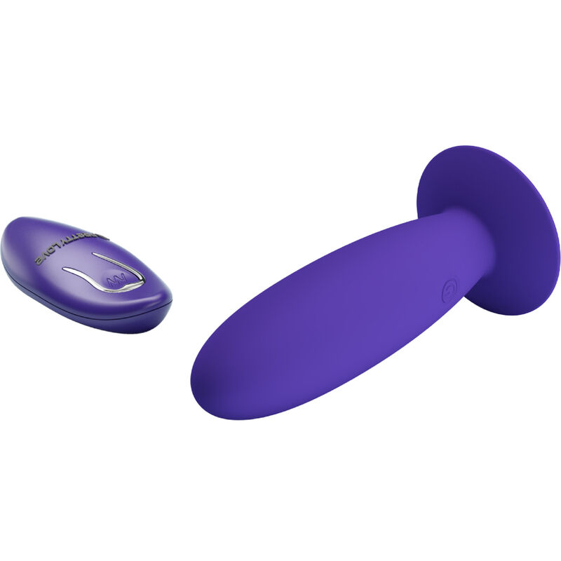 PRETTY LOVE – JUVENTUDE PLUG VIBRADOR ANAL CONTROLE REMOTO VIOLETA