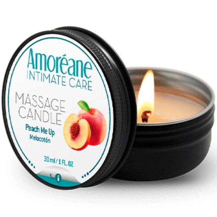 AMOREANE – VELA DE MASSAGEM PÊSSEGO 30 ML