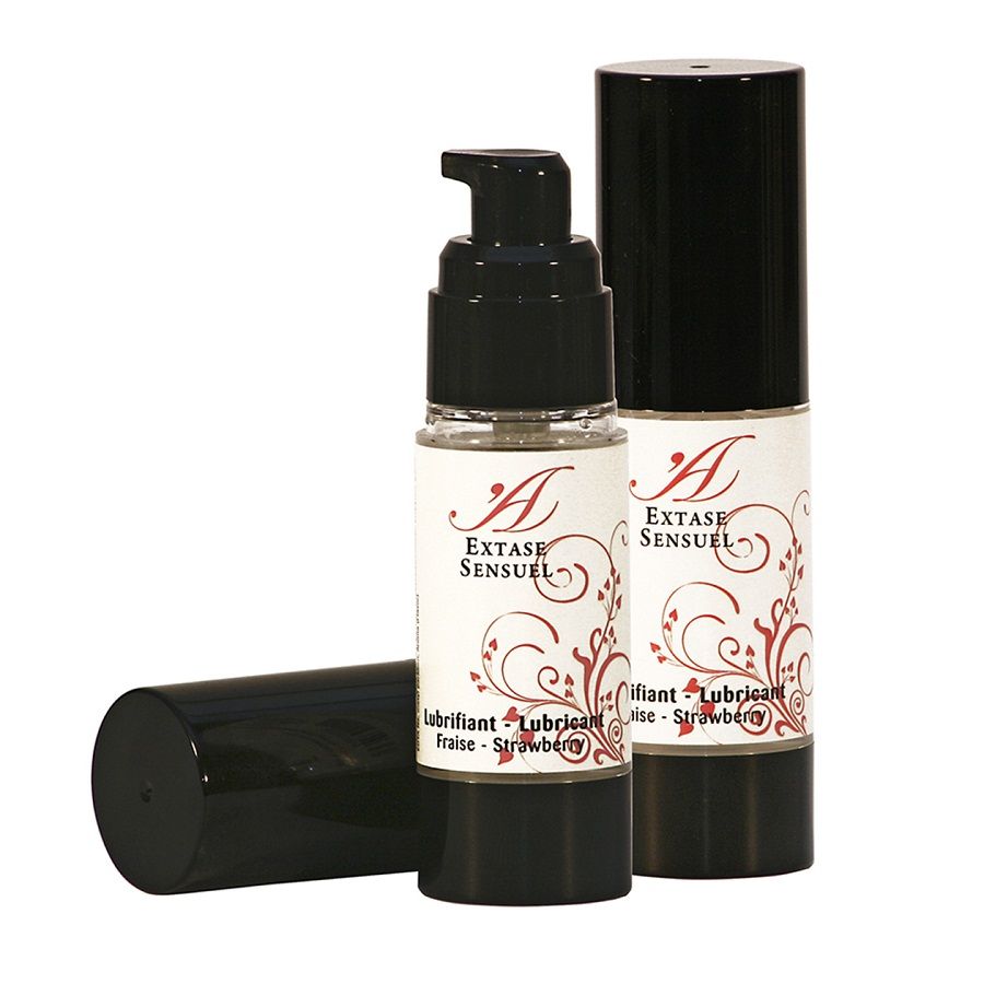 EXTASE SENSUAL – LUBRIFICANTE MORANGO 30 ML