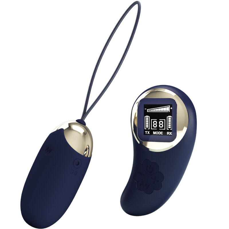 PRETTY LOVE – OVO VIBRANTE MINA CONTROLE REMOTO AZUL