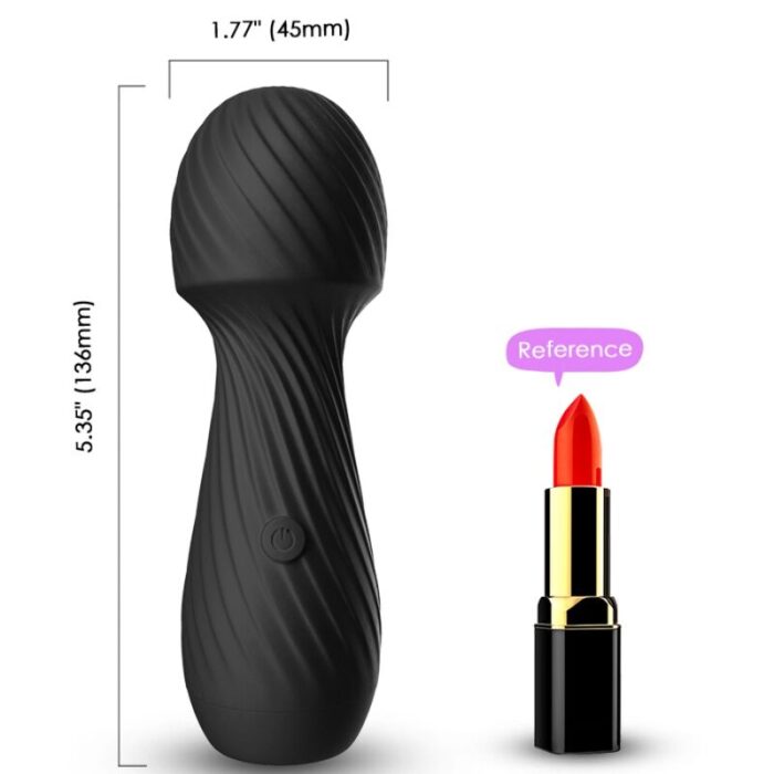 ARMONY – DAZZLE MASSAGER E VIBRADOR PEQUENO PRETO