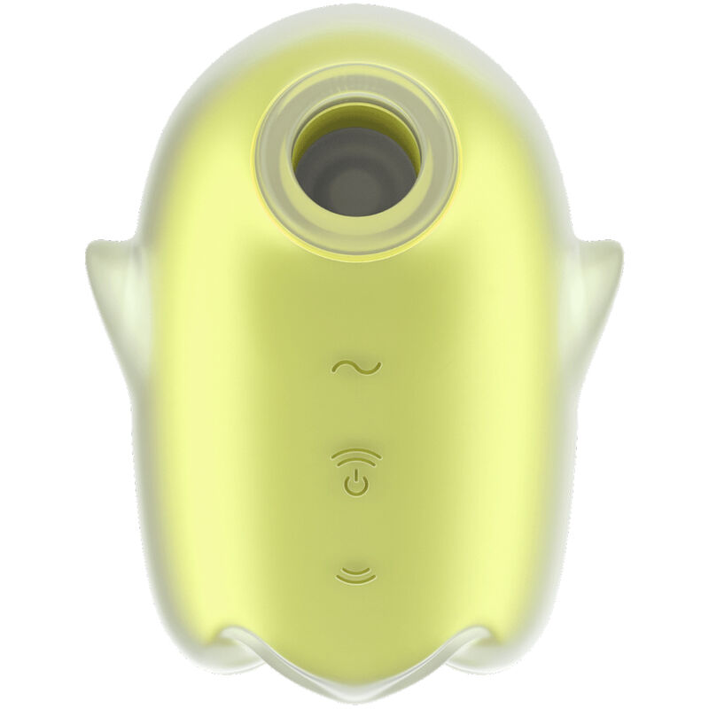 SATISFYER – GLOWING GHOST AIR PULSE & VIBRADOR AMARELO