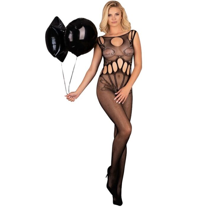 LIVCO CORSETTI FASHION – AMAHIL BODYSTOCKING PRETO TAMANHO ÚNICO