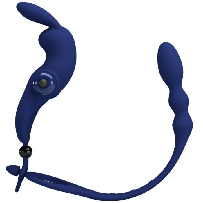 PRETTY LOVE – AYAD ANEL VIBRADOR COELHO COM PLUG AZUL