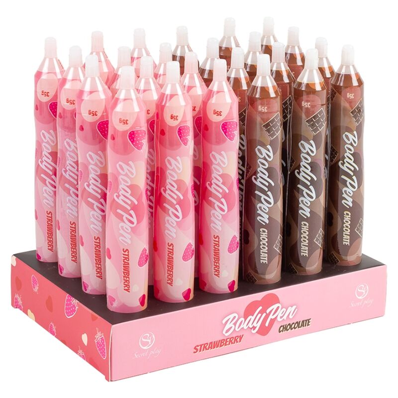 SECRET PLAY – BODY PEN DISPLAY 24 UNIDADES