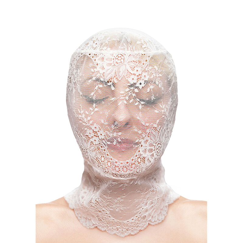 NS NOVELTIES – FETISH & FASHION CAPUZ DE RENDA BRANCO