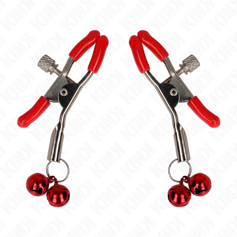 KINK – GRAMPO DE BICO DUPLO VERMELHO VERMELHO 6 CM