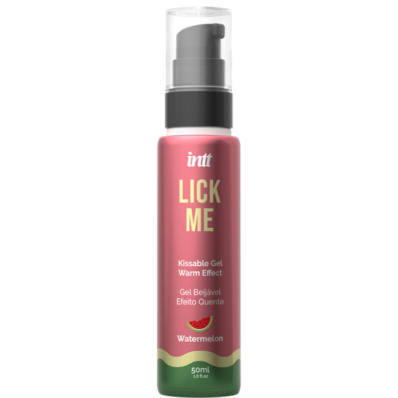 INTT – GEL COMESTÍVEL LICK ME WATERMELON EFEITO CALOR