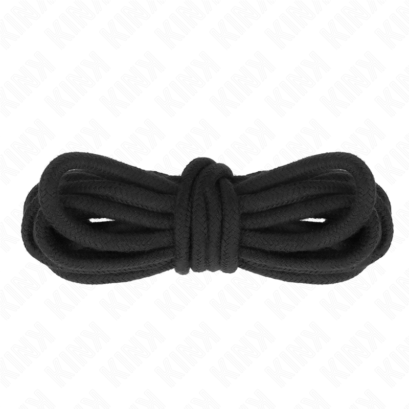 KINK – CORDA DE ALGODÃO 10 METROS PRETA