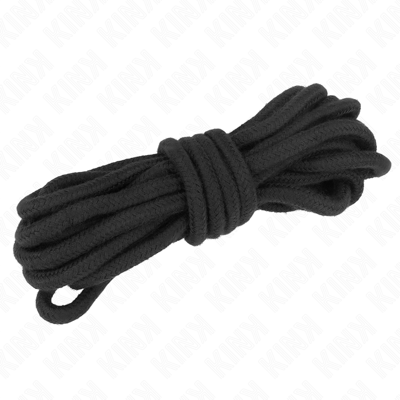 KINK – CORDA DE ALGODÃO 10 METROS PRETA