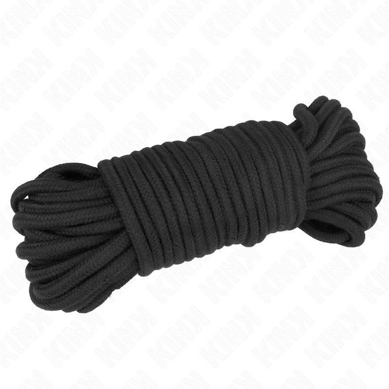KINK – CORDA DE ALGODÃO 20 METROS PRETA
