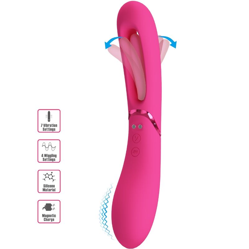 ROMANCE – VIBRADOR LEXIE G-SPOT 7 VIBRAÇÕES ROSA