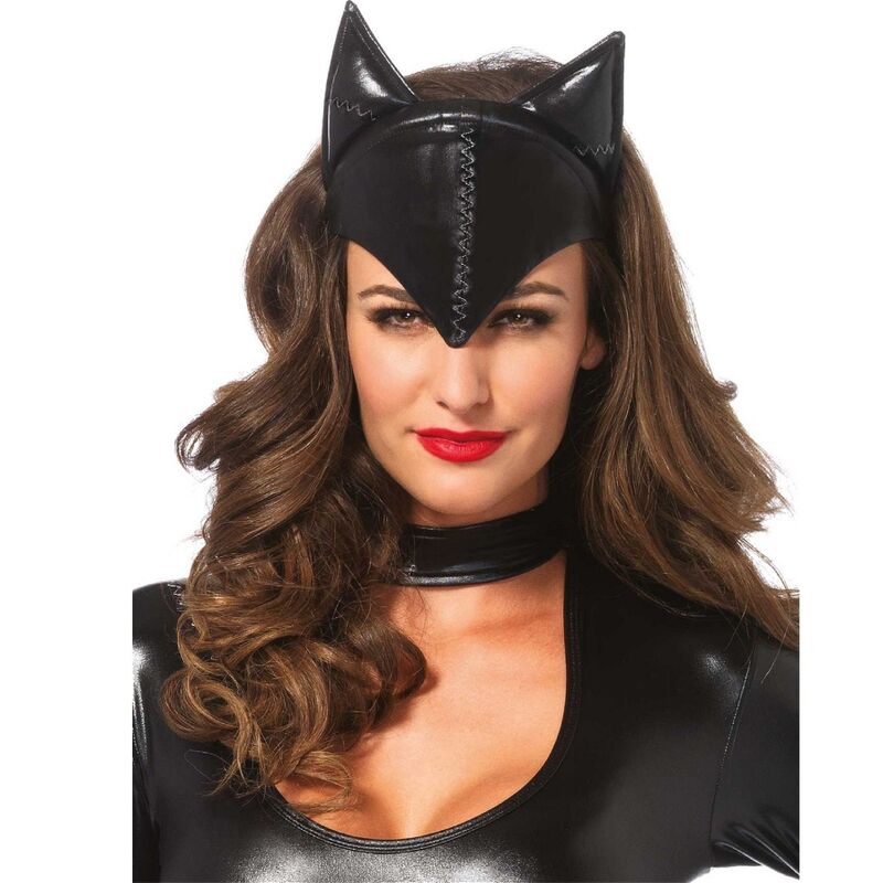 LEG AVENUE – MÁSCARA DE MULHER GATO PRETA