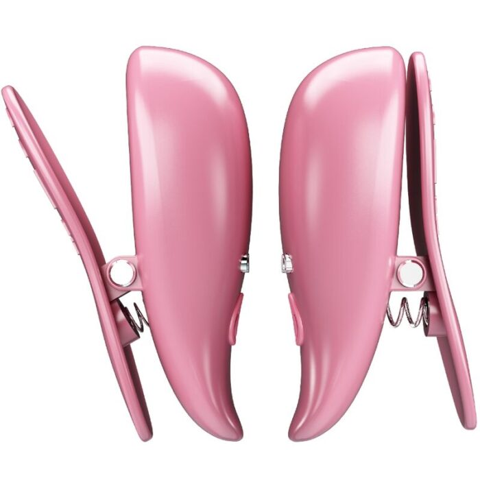PRETTY LOVE – CAILEY NIPPLE CLAMPS 10 VIBRAÇÕES CONTROLE REMOTO ROSA