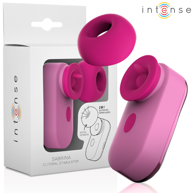 INTENSE – ESTIMULADOR DE CLITÓRIS SABRINA ROSA