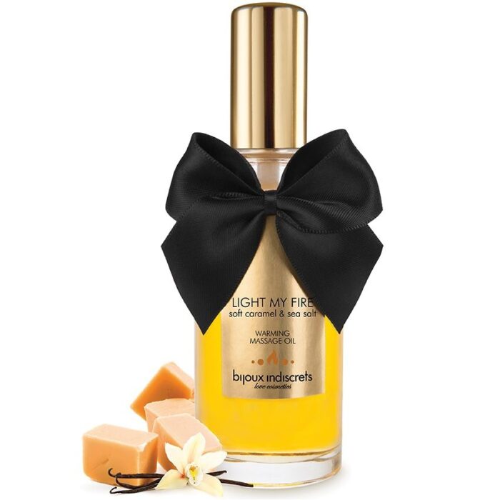 BIJOUX – ÓLEO DE MASSAGEM EFEITO CALOR AROMA CARAMELO