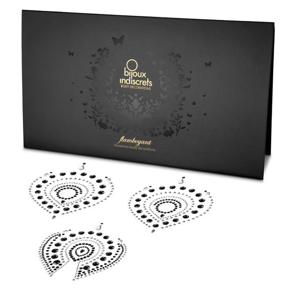 BIJOUX – INDISCRETS FLAMBOYANT PRETO & PRATA