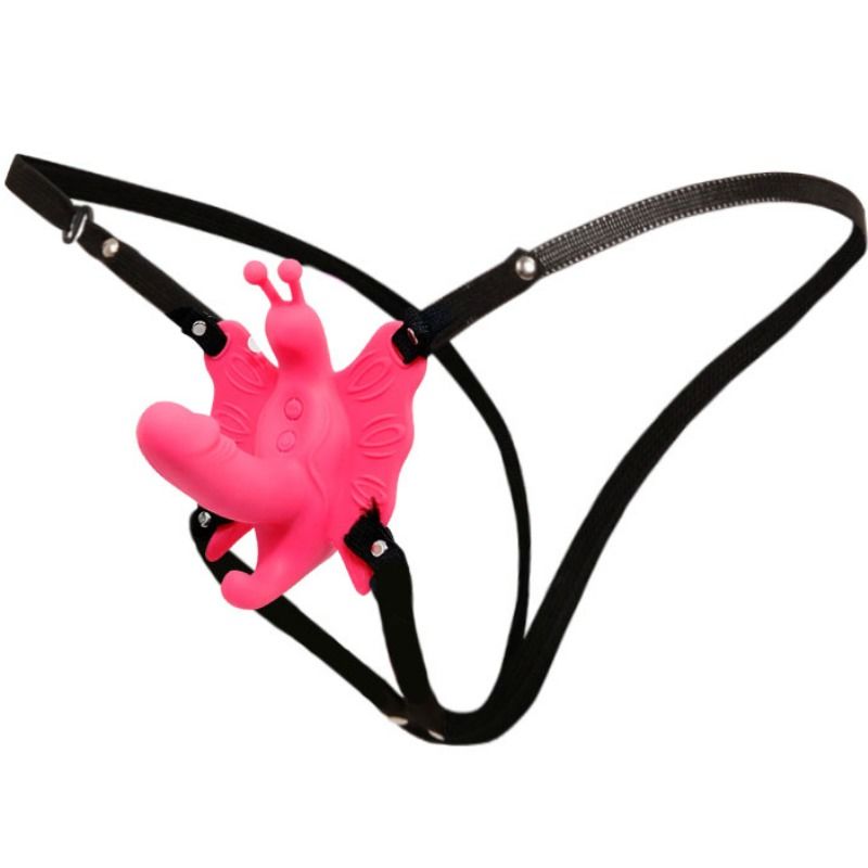BAILE – ARNÊS DE BORBOLETA VIBRANTE ULTRA APAIXONADO
