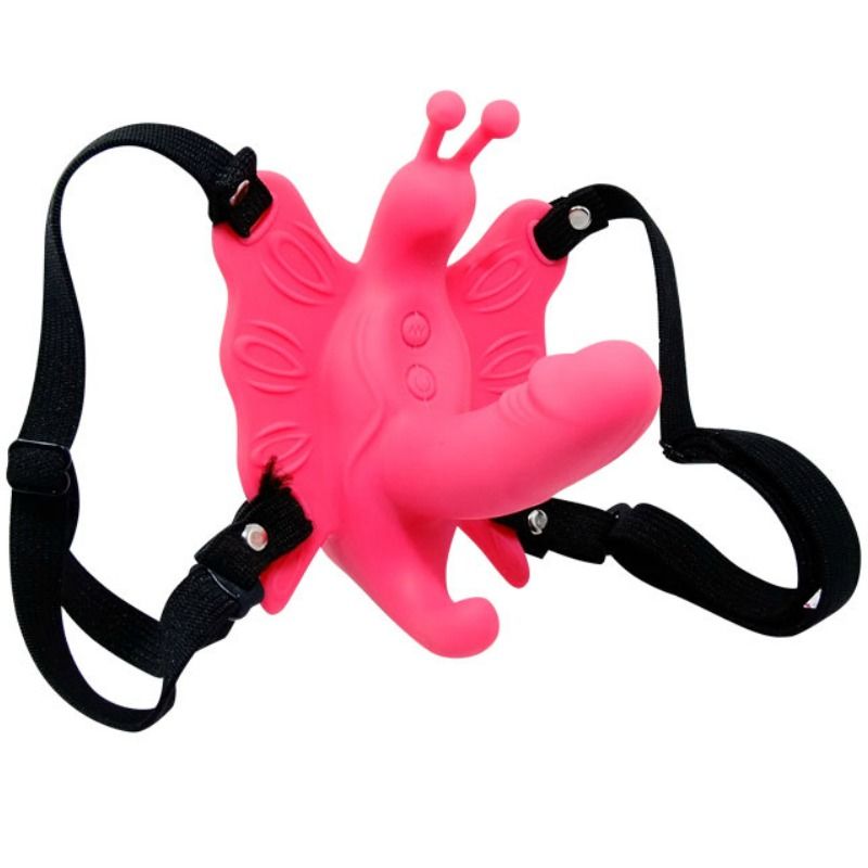 BAILE – ARNÊS DE BORBOLETA VIBRANTE ULTRA APAIXONADO