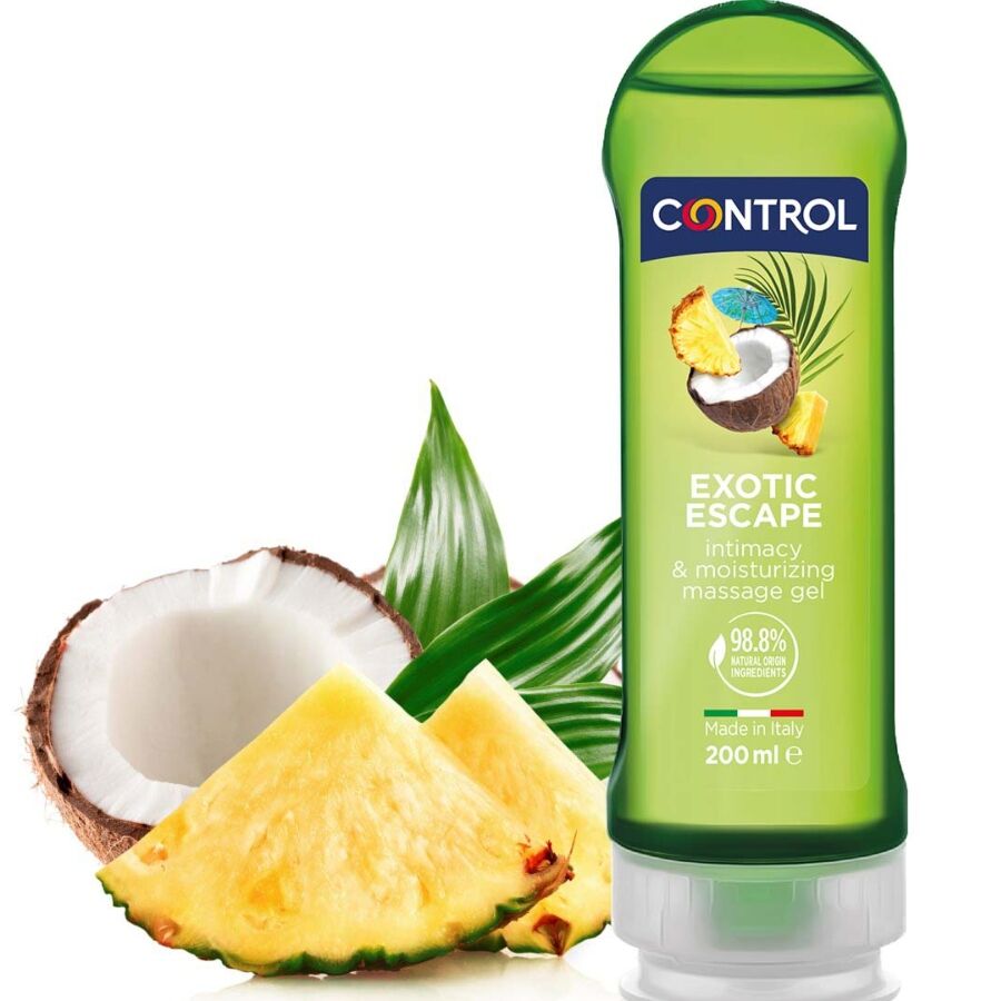 CONTROL – 2 EN 1 MASSAGEM & PRAZER EXÓTICO 200 ML