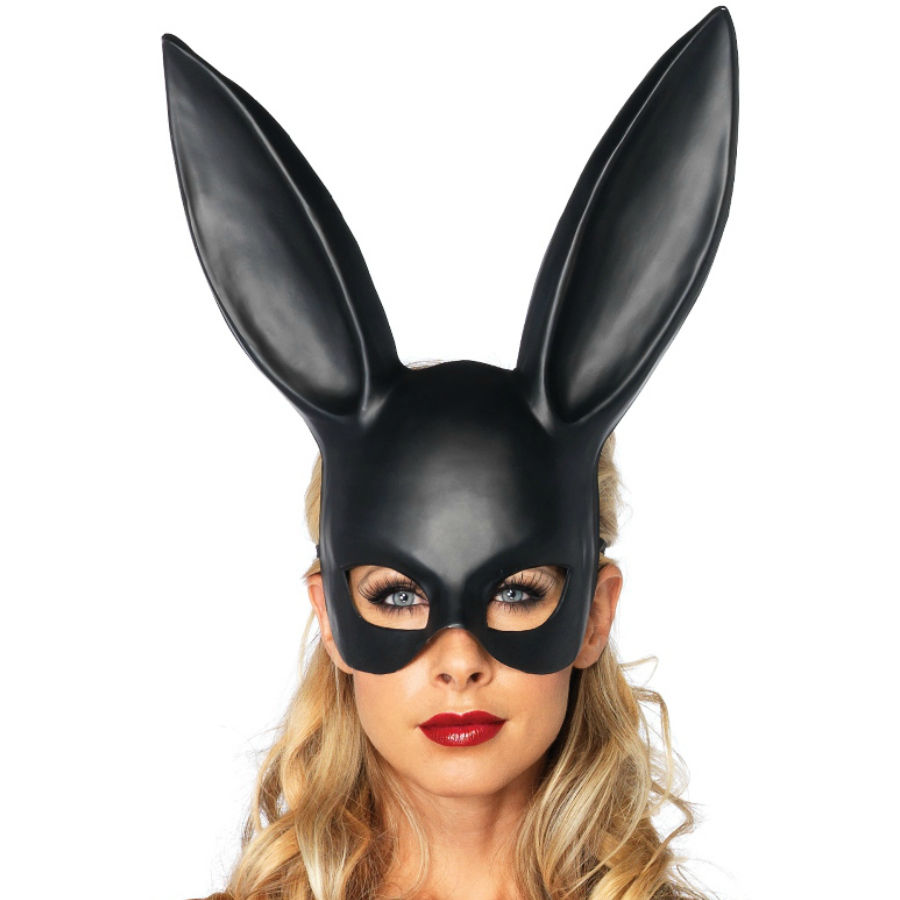 LEG AVENUE – MSCARA DE COELHO MASQUERADE PRETA