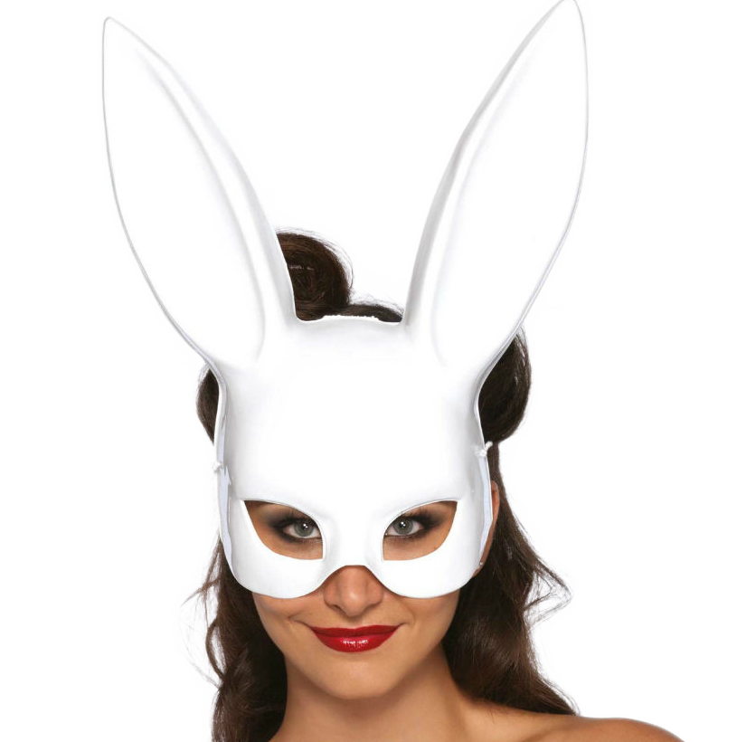 LEG AVENUE – MSCARA DE COELHO MASQUERADE BRANCA