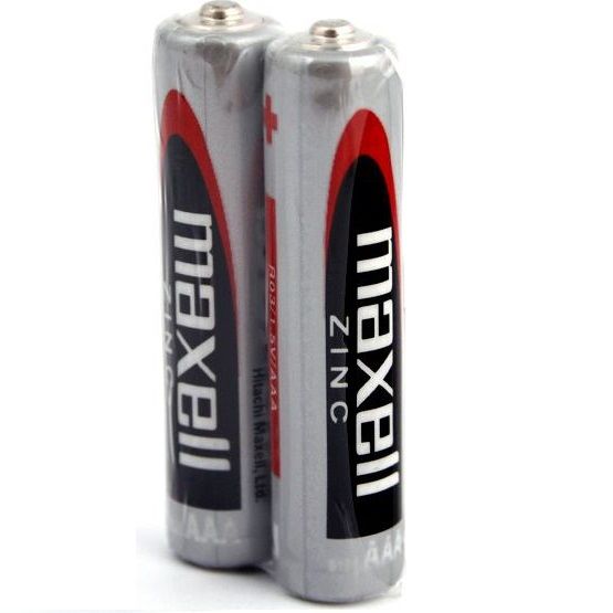 MAXELL – BATERIASALINA MANGANESO AAA R03 RETRTIL*2