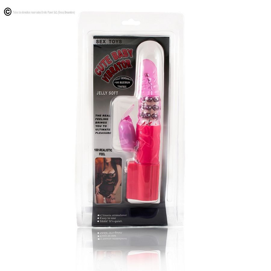 BAILE – ROTADOR COELHO ROSA SUPERESTIMULADOR