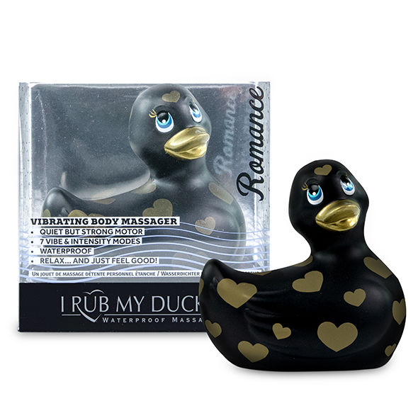 BIG TEASE TOYS – I RUB MY DUCKIE 2.0 | ROMANCE (PRETO E OURO)