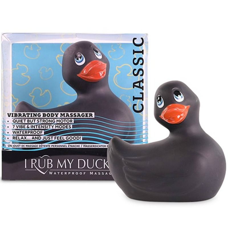 BIG TEASE TOYS – I RUB MY DUCKIE CLASSIC VIBRATING DUCK BLACK