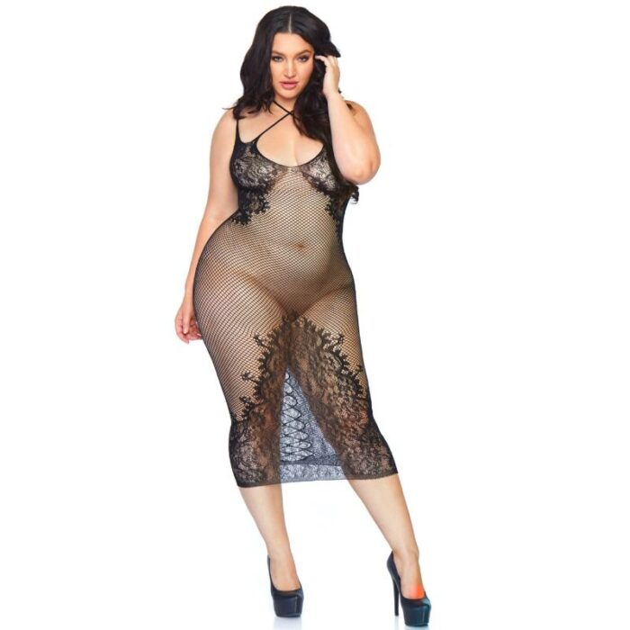 LEG AVENUE – VESTIDO DE ALA DUPLA 1X-2X