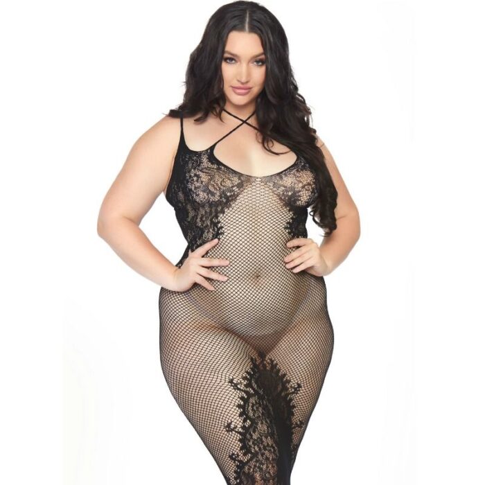 LEG AVENUE – VESTIDO DE ALA DUPLA 1X-2X