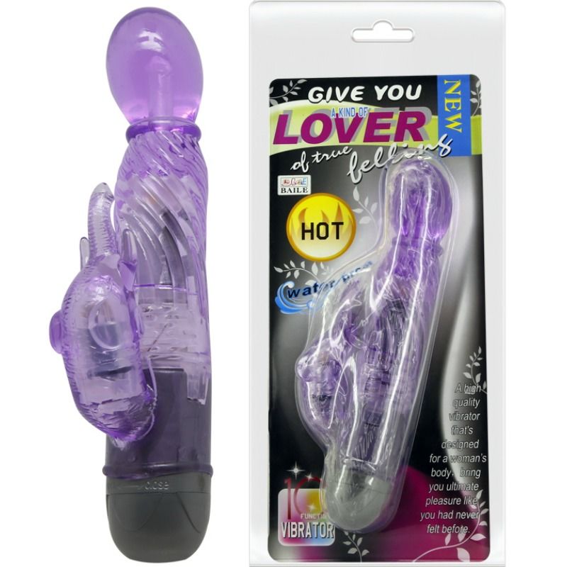 BAILE – DARLHE UM TIPO DE VIBRADOR AMANTE COM COELHO LILAC 10 MODOS