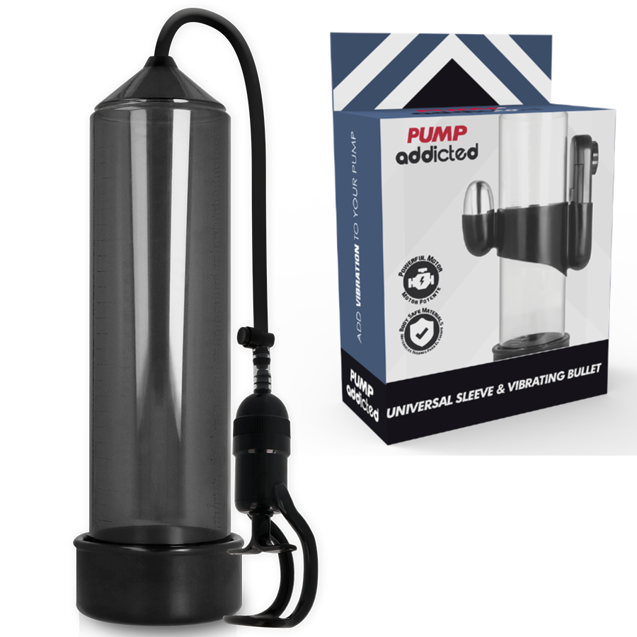 PUMP ADDICTED – VIBRADOR PRETO RX5
