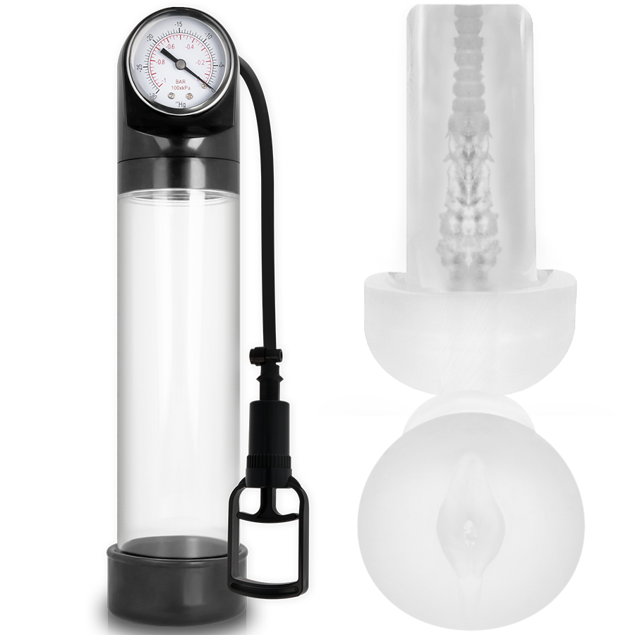 PUMP ADDICTED – RX9 TRANSPARENTE COM MASTURBADOR