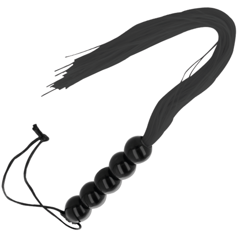 DARKNESS – CHICOTE DE BONDAGE PRETO FINO
